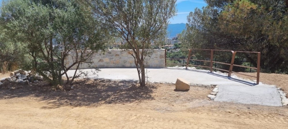 Construction des restanques : Mars 2018